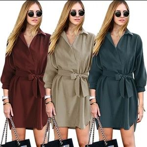 CUTE comfy Boyfriend shirt Dress PRETTY COLORS.